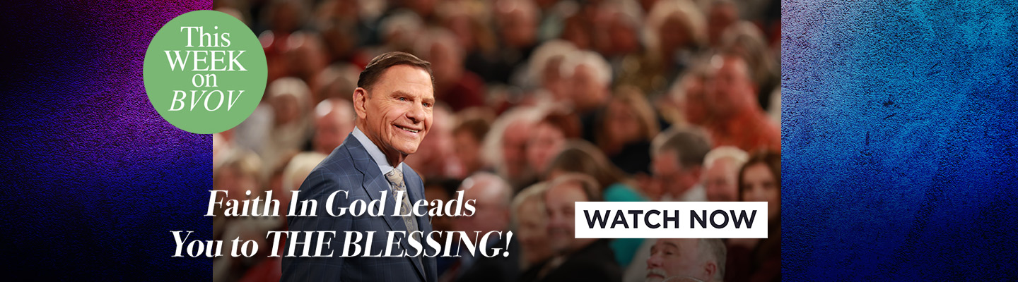 Watch this week's broadcast Faith In God Leads You to The Blessing!